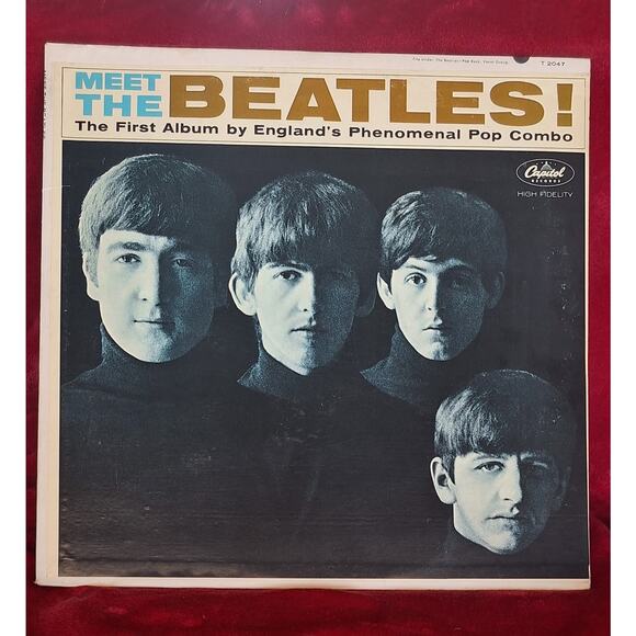 The Beatles- Meet The Beatles Capitol Records T 2047- 1964  VG++/VG++ Excellent! - Picture 1 of 10
